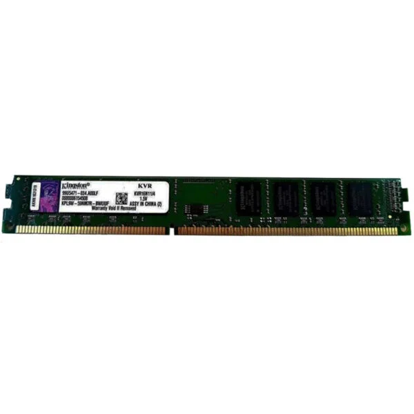 رم کامپیوتر کینگستون مدل ValueRAM DDR3 1600MHz CL11 ظرفیت 4 گیگابایت Kingston  نیو اورجینال - Image 2