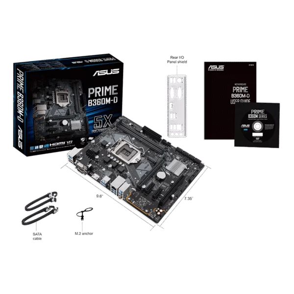 MOTHERBOARD ASUS B360 MD - Image 5