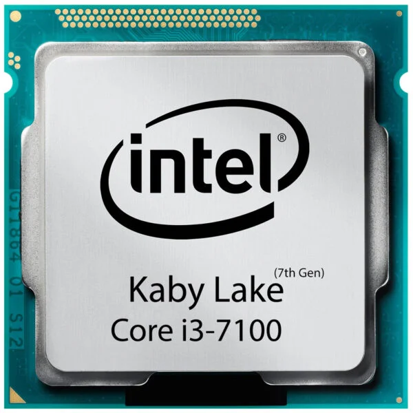 پردازنده مرکزی اینتل سری Kaby Lake مدل  try  تری Core i3-7100 کارکرده