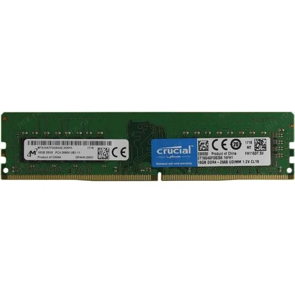 رم دسکتاپ DDR4 تک کاناله 2666  مگاهرتز کروشیال مدل CL17 ظرفیت 16 گیگابایت - Image 4