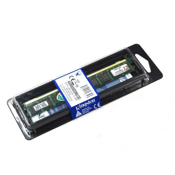 رم دسکتاپ برند 2/800 kingston DDR2 تک کاناله 800 مگاهرتز کینگستون ظرفیت 2 گیگابایت - Image 2