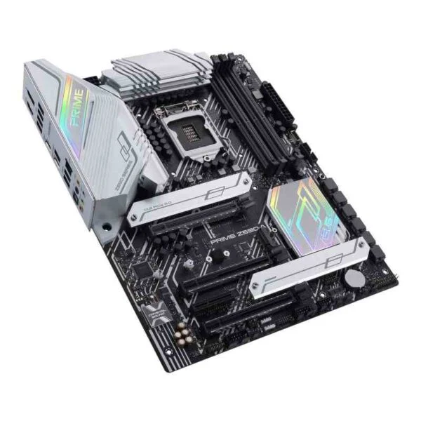 تصویر دقیق مادربرد ایسوس مدل MOTHERBOARD ASUS PRIME Z590-A از بغل