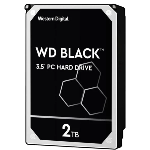 هارددیسک اینترنال وسترن دیجیتال مدل Black WD2003FZEX 2tb ظرفیت 2 ترابایت