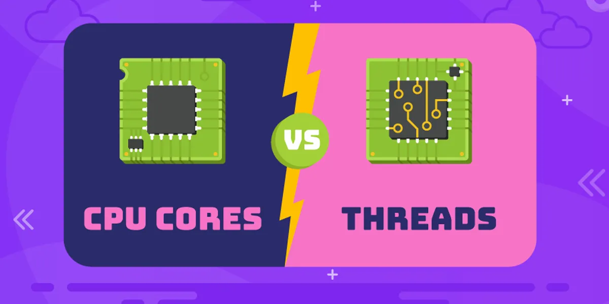 تفاوت کلیدی بین Core و Thread