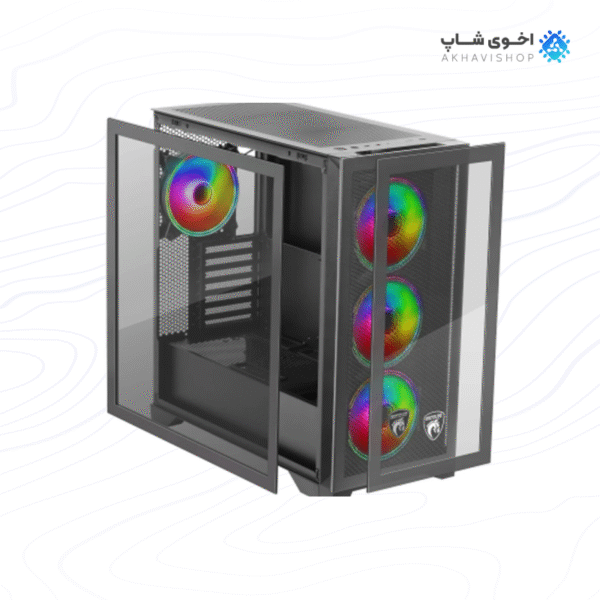 کیس گیمینگ گرین مدل G9 Griffin با طراحی حرفه‌ای و پشتیبانی کامل از قطعات گیمینگ - Image 5