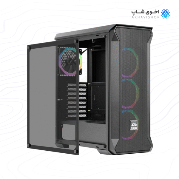 کیس گیمینگ گرین مدل Z5 Surena با طراحی مدرن و سیستم تهویه حرفه‌ای - Image 5